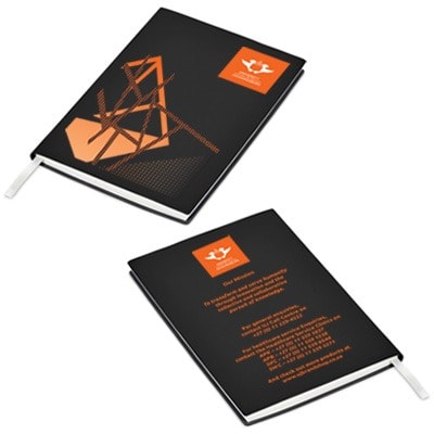 UJ PATTERN SIAM  A5 SOFT COVER NOTEBOOK - default
