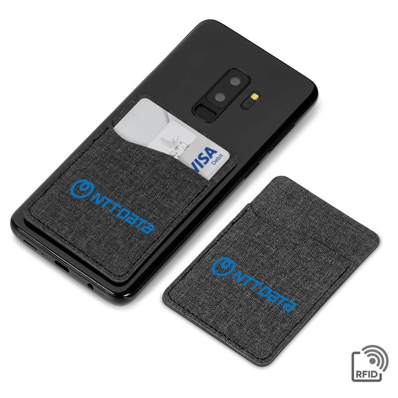 NTT ORACLE PHONE CARD HOLDER GREY - default