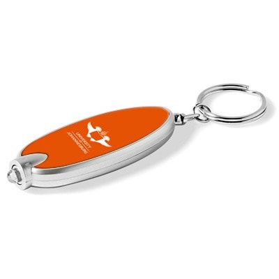 UJ OVAL TORCH KEYHOLDER - ORANGE - default