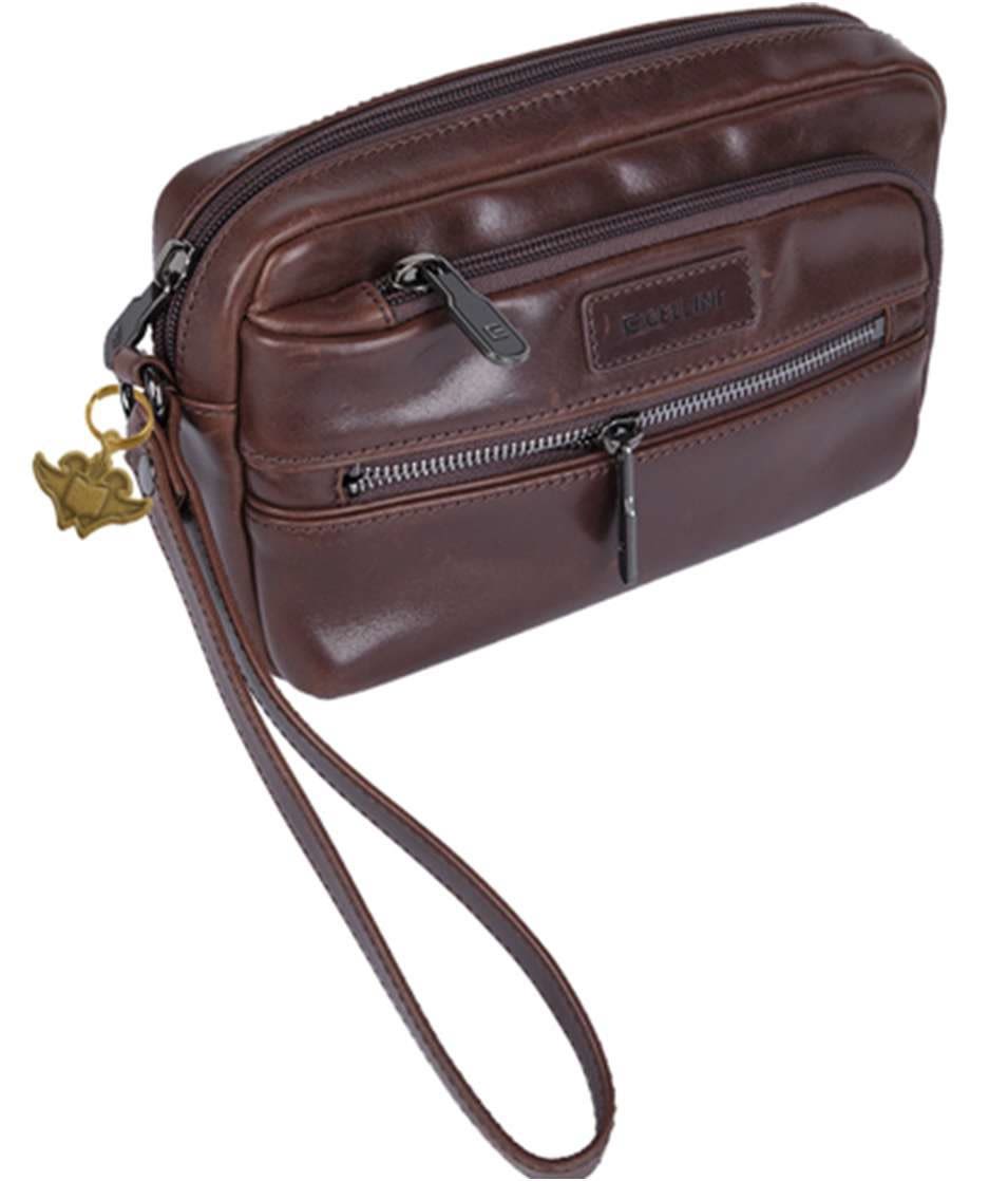 UJ CELLINI INFINITI WRIST BAG - BROWN - default