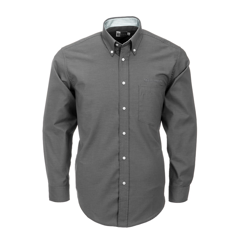 UD MENS ASPEN L/S GREY SHIRT     - default