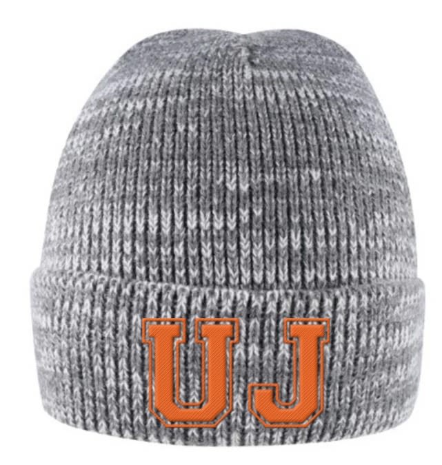 UJ VARSITY CUFFED BEANIE - GREY - default
