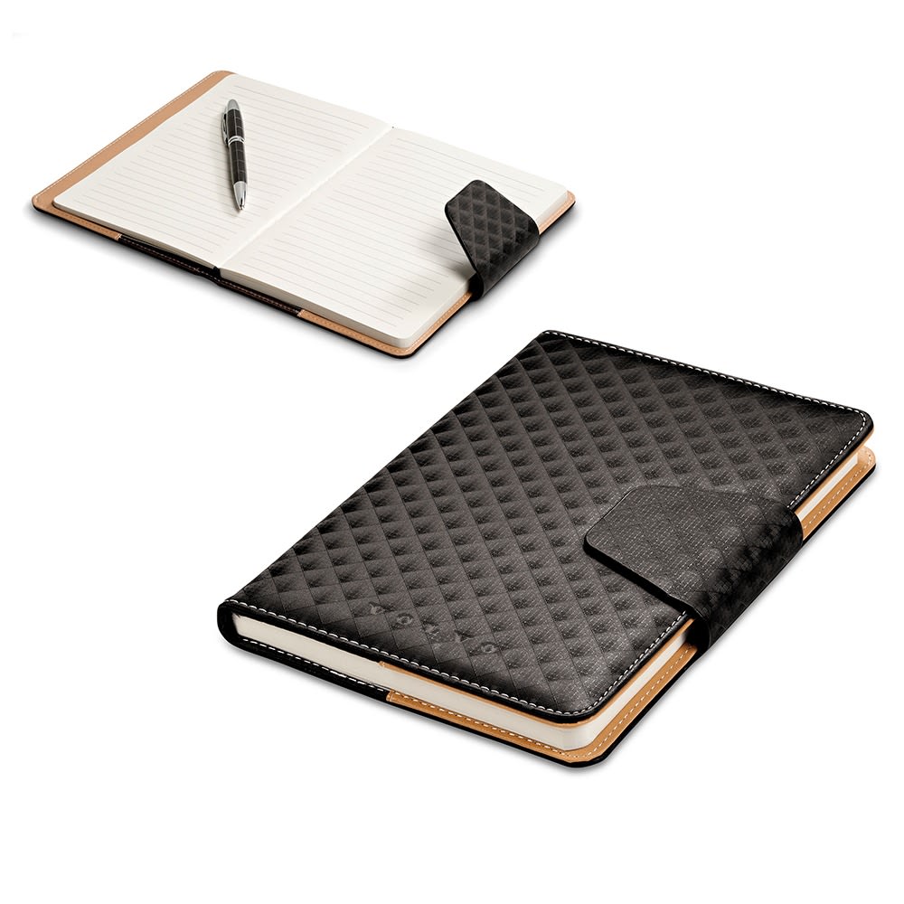 Volvo Matisse Hard Cover Notebook A5  - Black