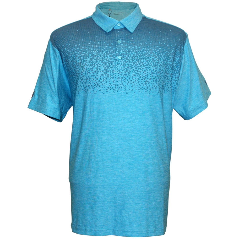 Under Armour Men's Turquoise Golfer - default