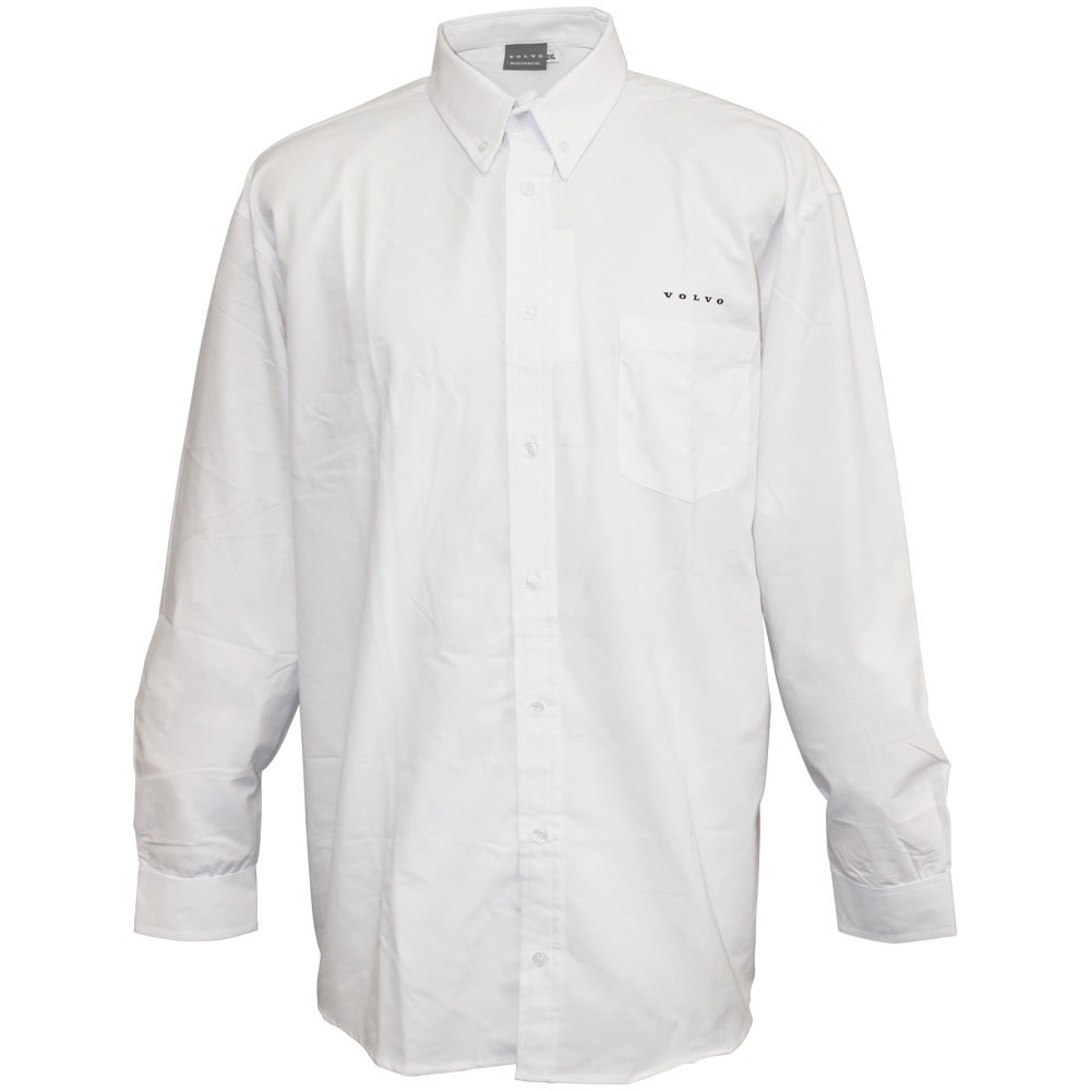 Volvo Aspen Long Sleeve Shirt - White  - White