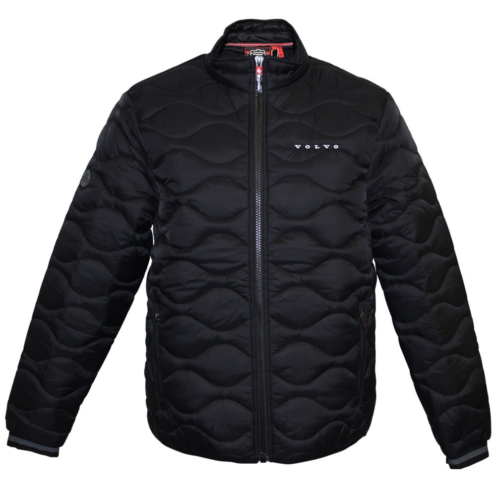 Volvo Black Puffer Mens Swagg Jacket - Black