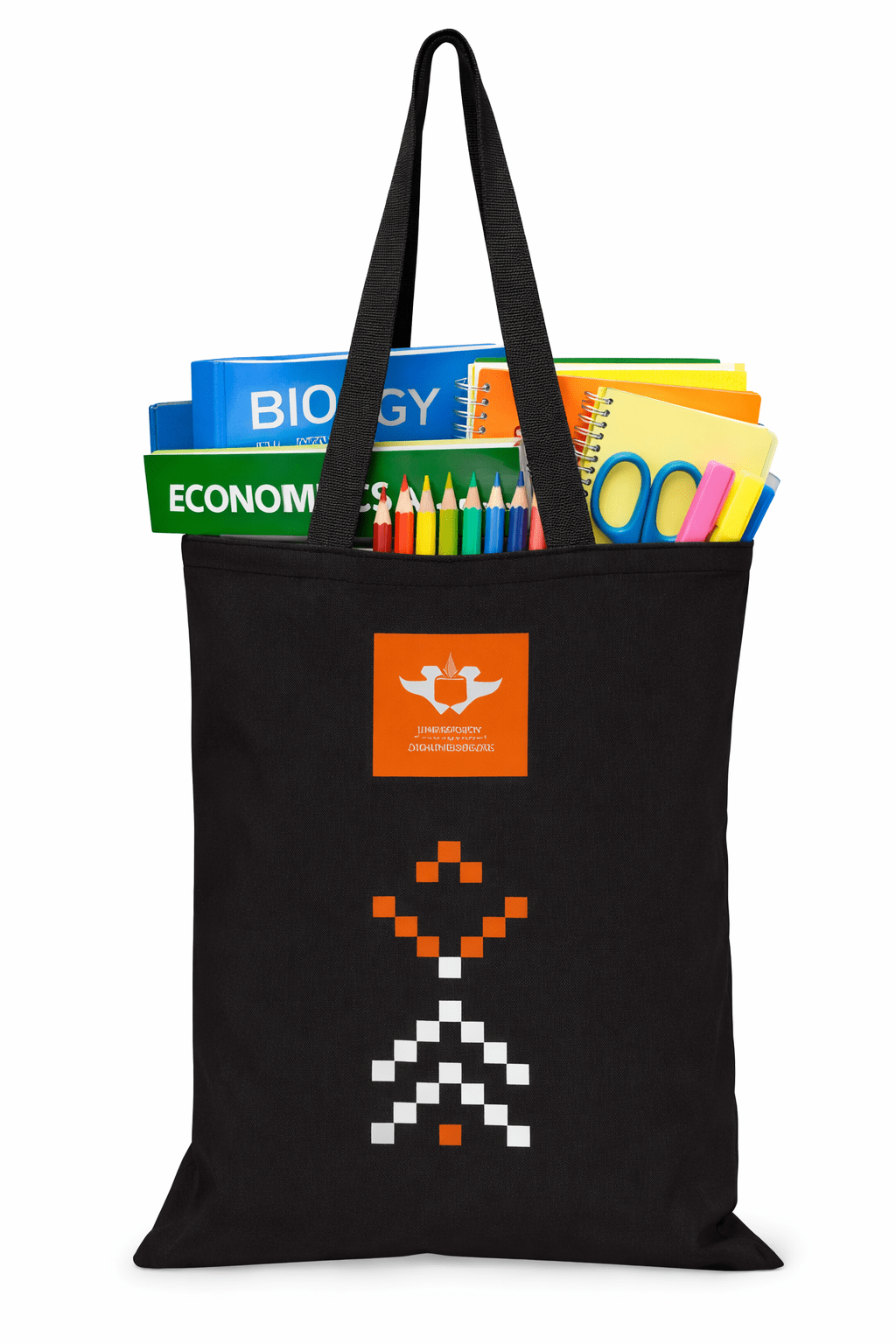 UJ SHOPPER WITH FRONT AND BACK PANEL - default