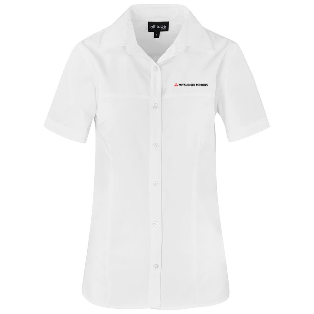 MITSUBISHI SHORT SLEEVE EMPIRE SHIRT LADIES - default