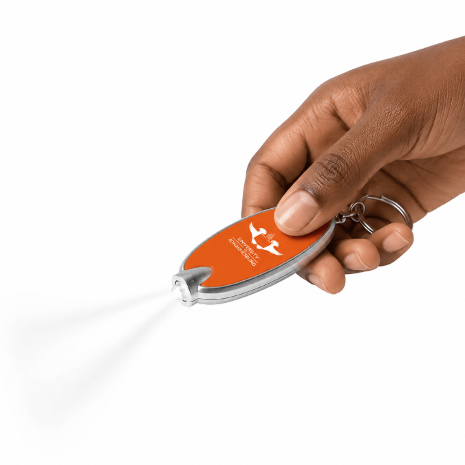 UJ OVAL TORCH KEYHOLDER - ORANGE - default