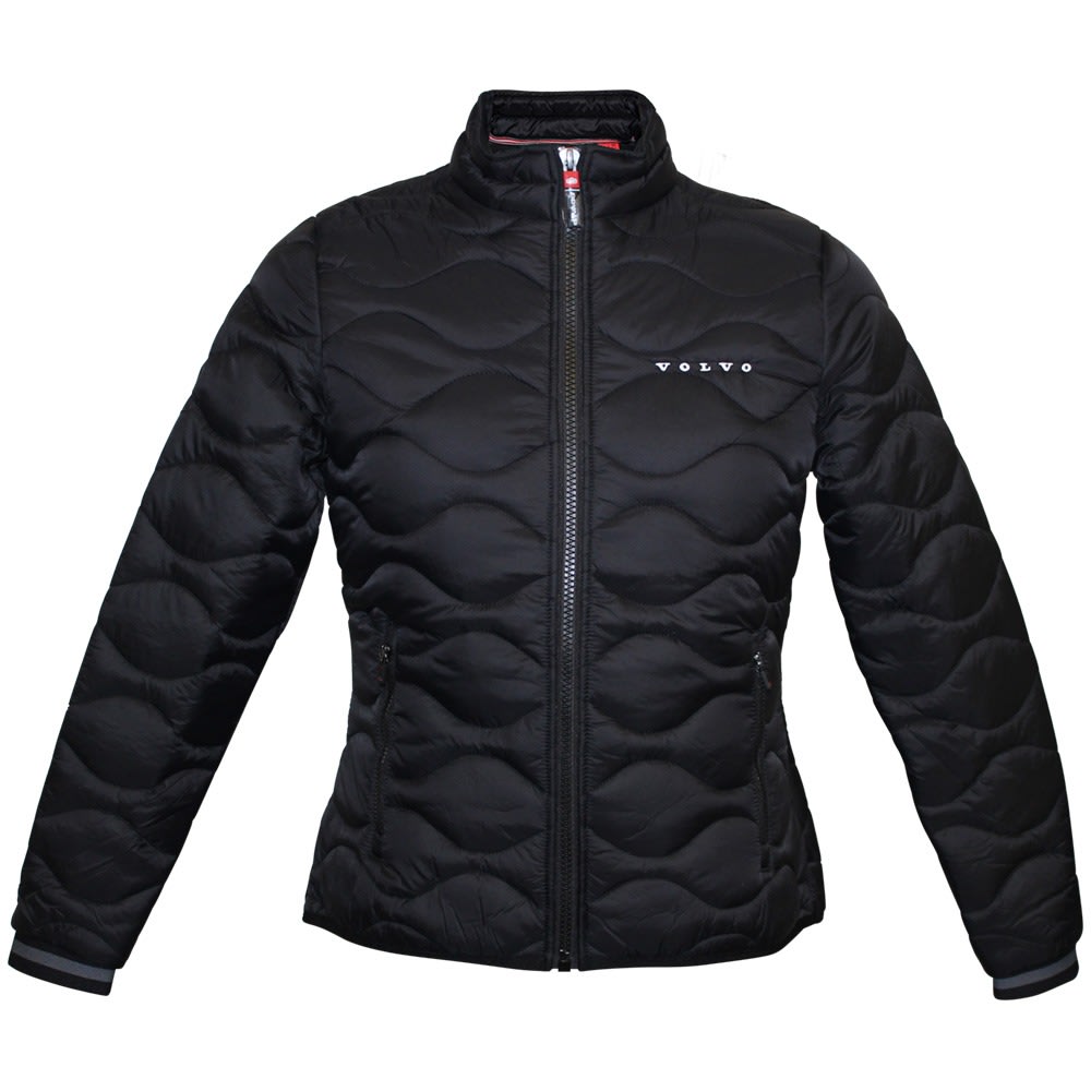 Volvo Black Puffer Ladies Swagg Jacket - Black