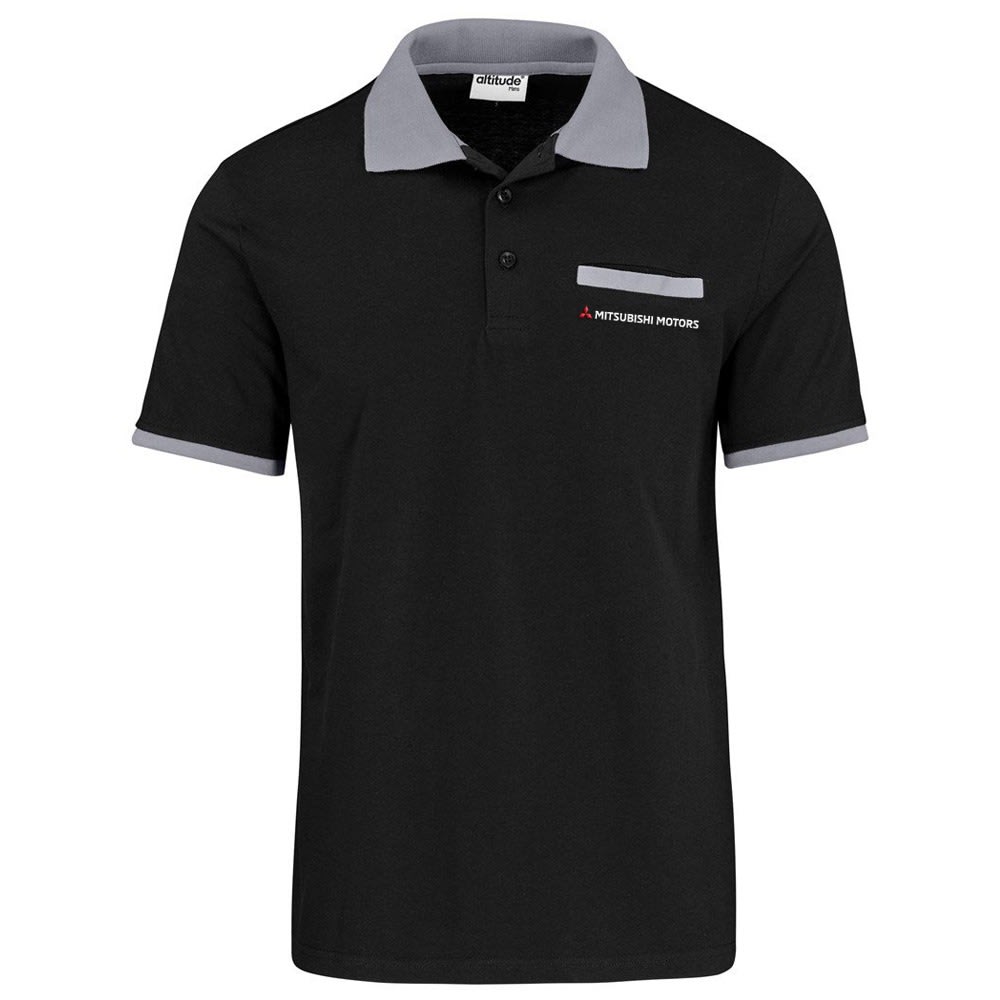 MITSUBISHI MENS CALIBAR GOLF SHIRT - default