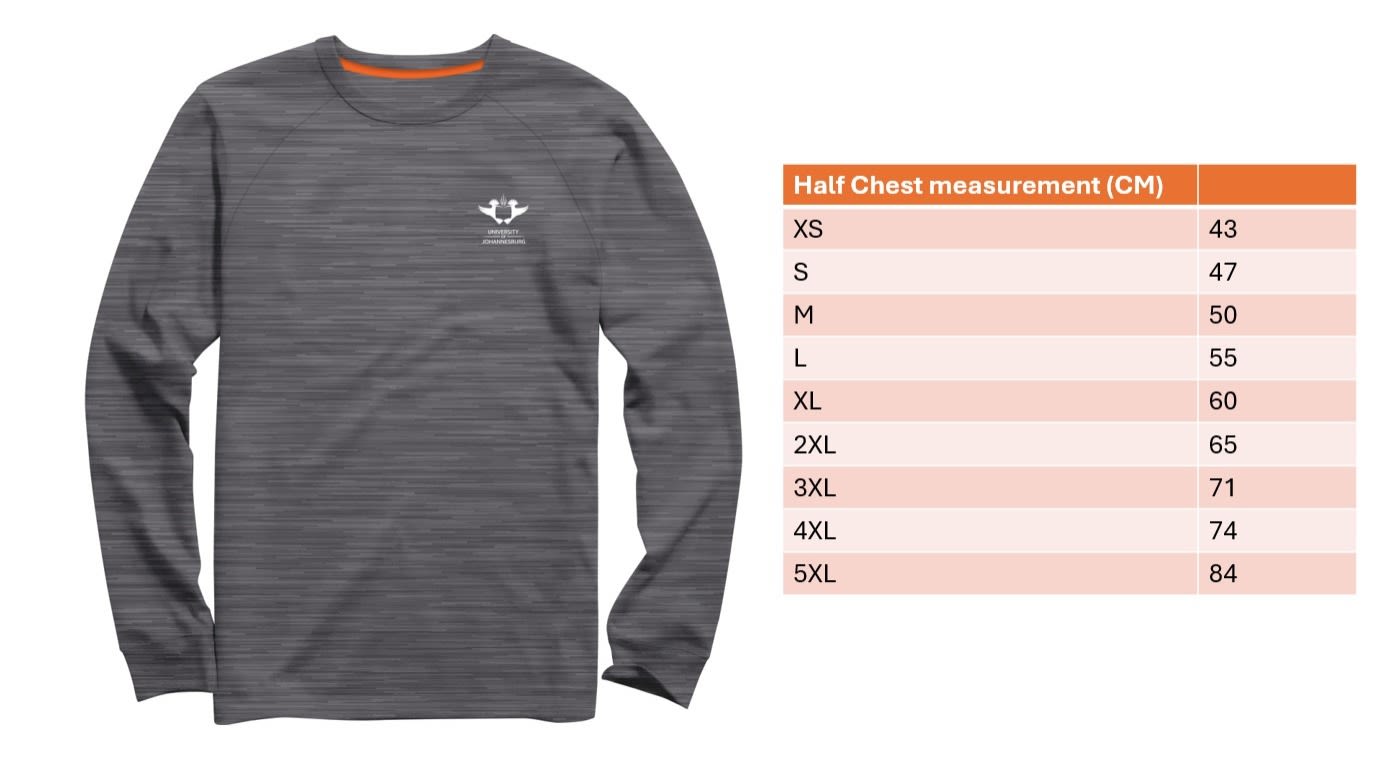 UJ RAGLAN LONG SLEEVE T-SHIRT UNISEX GREY MELANGE - default