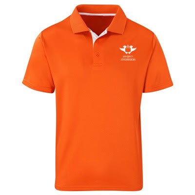 UJ MENS TOURNAMENT GOLF SHIRT - ORANGE - default