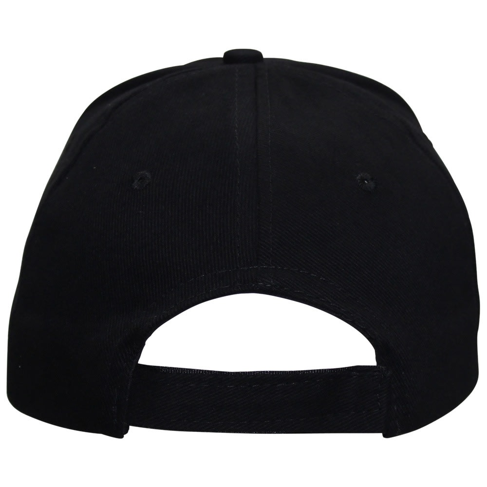 KIA BLACK 6 PANEL CAP - default