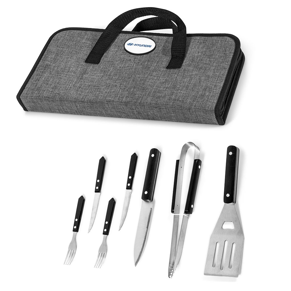 HYUNDAI GREYSTON 7 PIECE BBQ SET (ODF-100976-HYU) - default