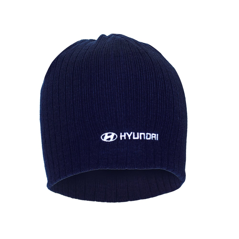 HYUNDAI NEBRASKA NAVY BEANIE - default