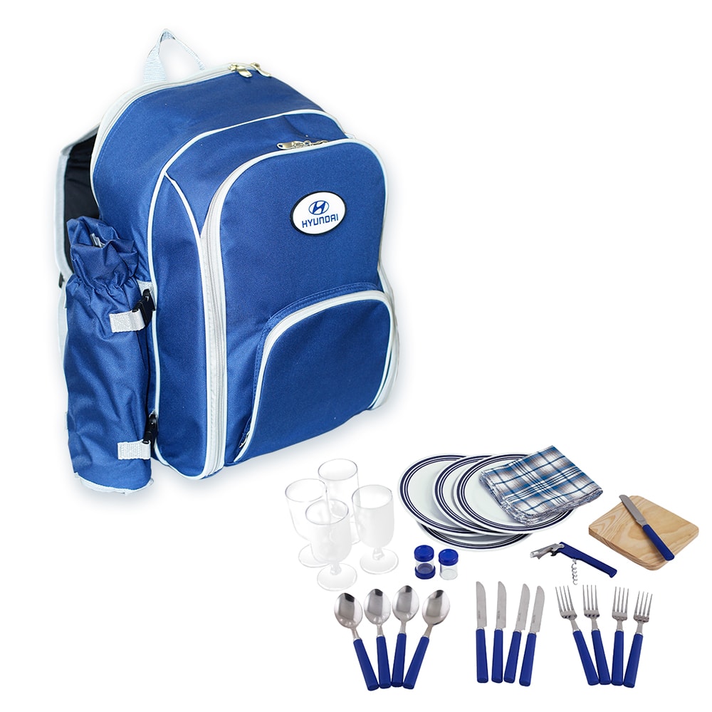 HYUNDAI PICNIC BACKPACK BLUE - default