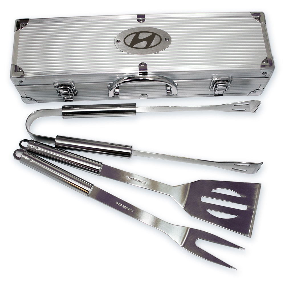 HYUNDAI 3 PIECE EXECUTIVE BRAAI SET - default