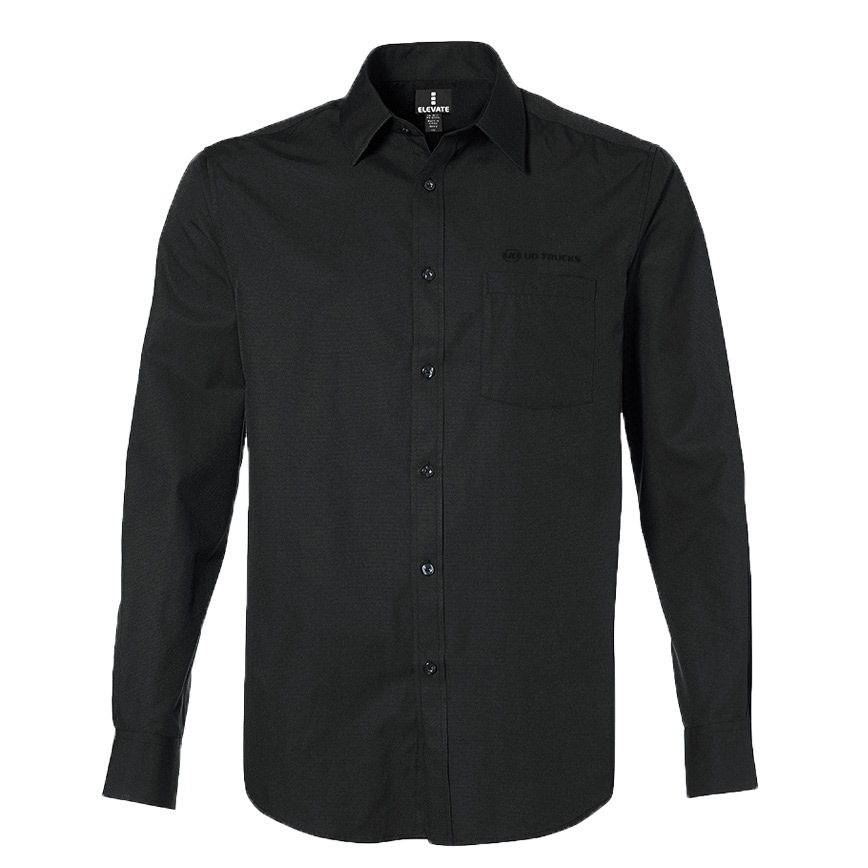 UD MENS BLACK L/S SHIRT ELE-4012  L - default