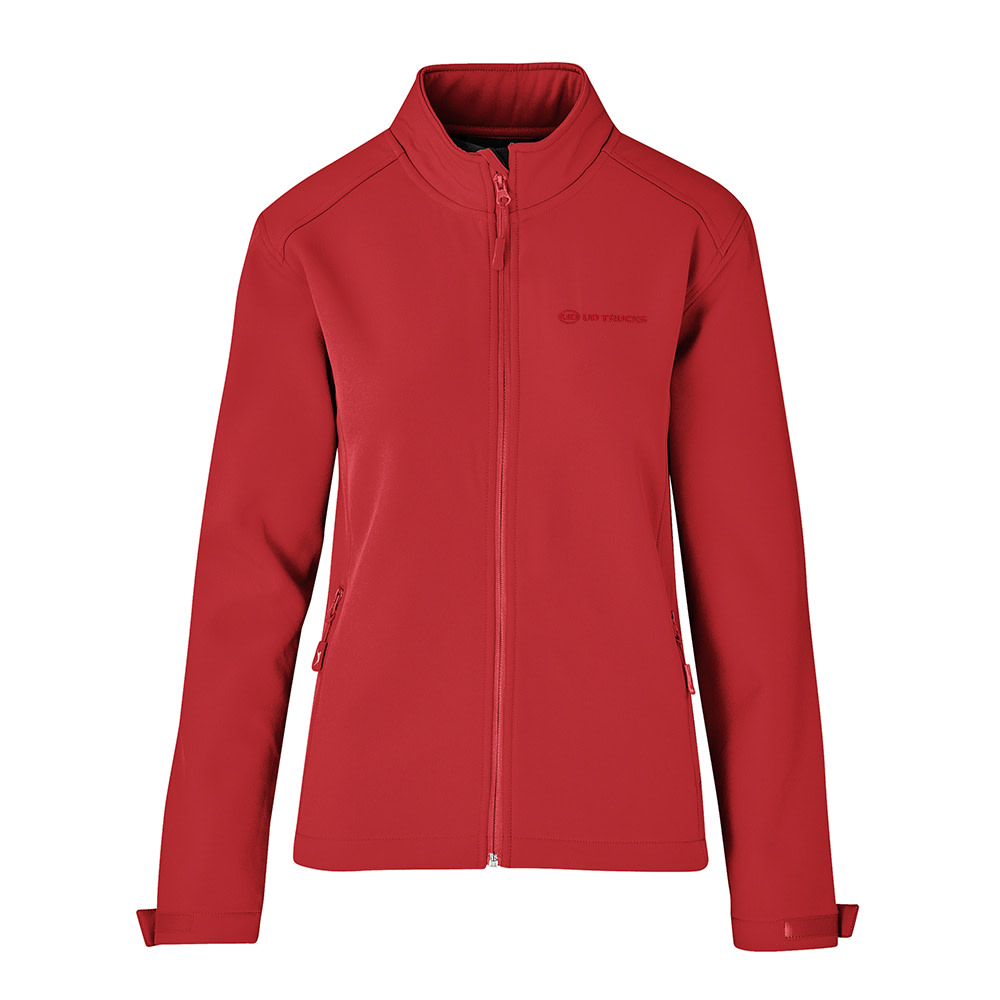 UD TRUCKS LADIES RED NAGANO SOFTSHELL JACKET - default