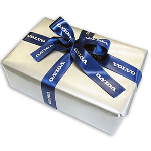 Volvo Gift Wrap Silver - 700 x 500mm (10's) - default