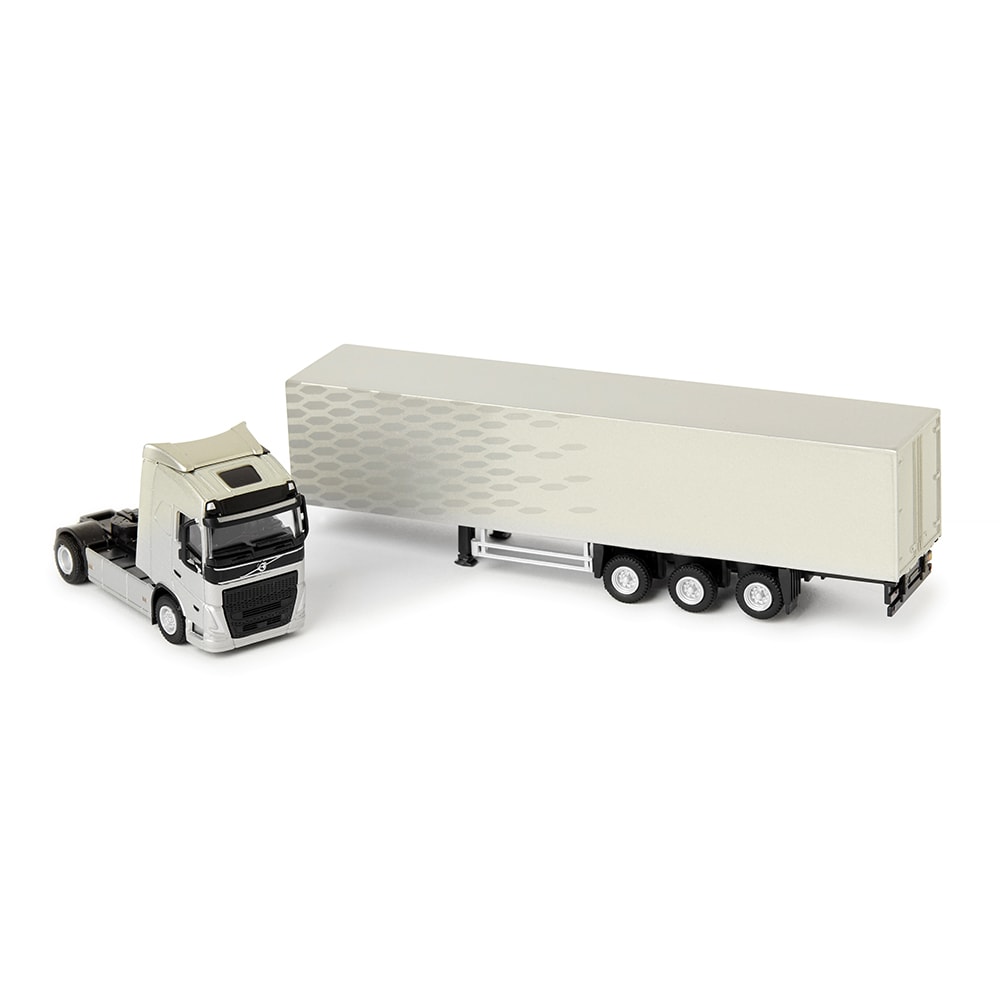 Volvo FH 4X2 Tractor with Box Trailer 1:87 - default