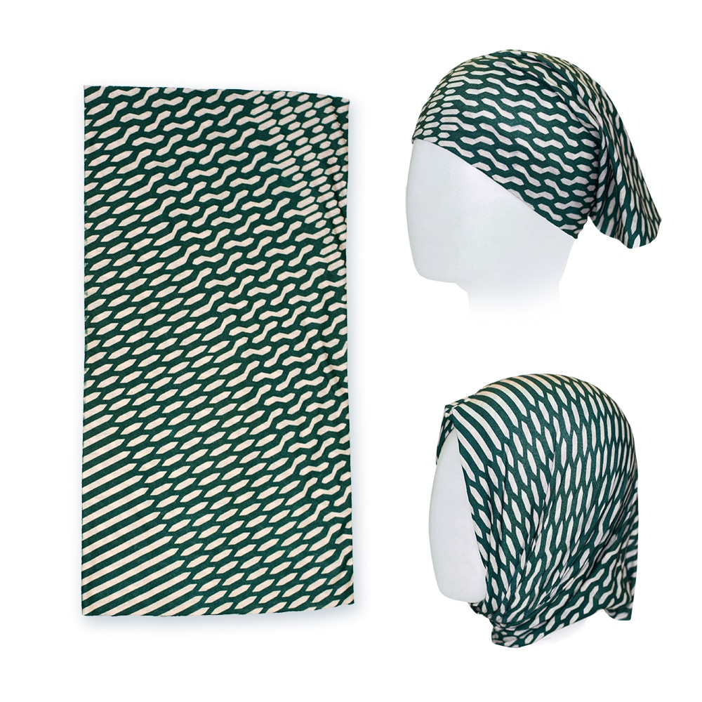 Volvo Tubular Bandana Bottle Green - default