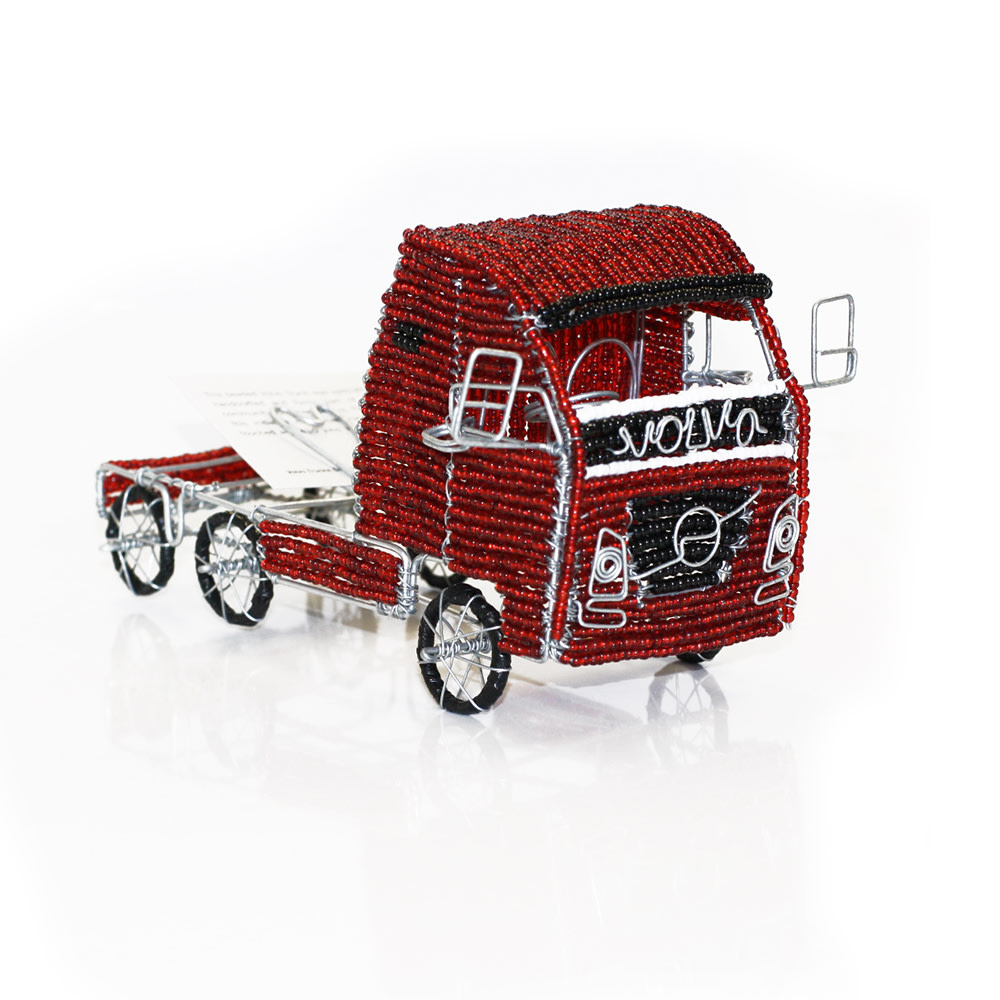 Volvo Replica Beaded Truck Red - Small - default