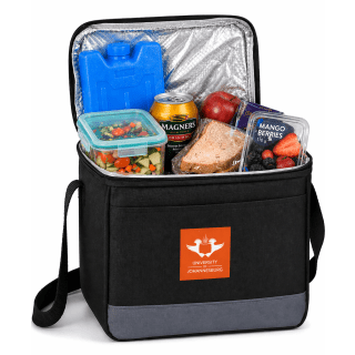 UJ 9-CAN COOLER BAG - BLACK