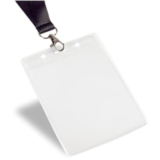 UJ UNBRANDED LANYARD CONFERENCE POUCH -12 CM X 9.8CM