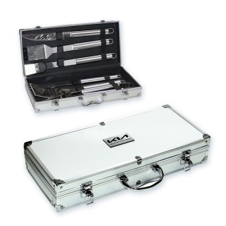 KIA STAINLESS STEEL 6PCE BRAAI SET