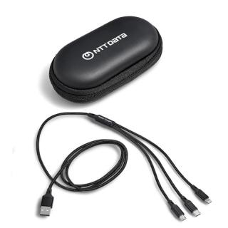 NTT TRI-CABLE IN EVA CASE BLACK