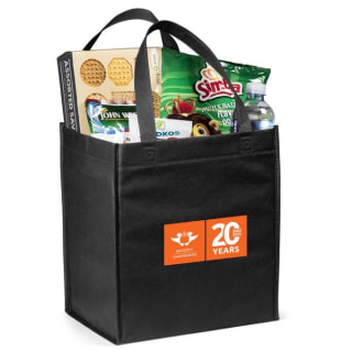 UJ GALA NON-WOVEN SHOPPER - BLACK