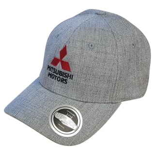 MITSUBISHI PEAK CAP GREY/MELANGE