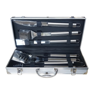 MITSUBISHI STAINLESS STEEL BRAAI SET