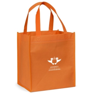 UJ GALA NON-WOVEN SHOPPER - ORANGE