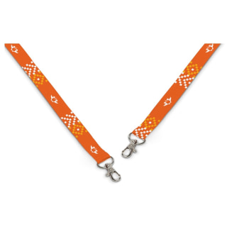 UJ UJ BIRDS DOUBLE SIDED SUBLIMATION PETERSHAM LANYARD