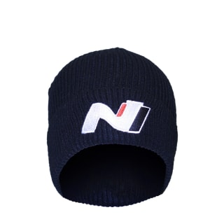 HYUNDAI N-SERIES FEATHER TOUCH CUFFED NAVY BEANIE