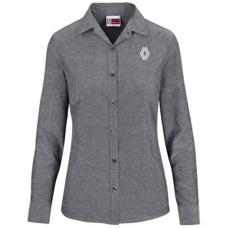 RENAULT LADIES LONG SLEEVE OXFORD SHIRT