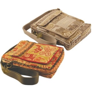 UJ AFRICAN PRINT SLING / DOCUMENT BAG VARIOUS PATTERNS