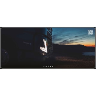 Volvo Sublimated Desk Mat (900 X 400MM)
