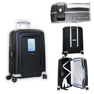 Volvo Cars Samsonite S&#039;Cure Spinner (4 Wheels) Suitcase - 55cm