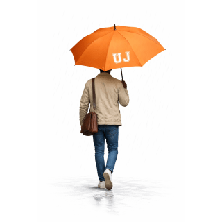 UJ 8 PANEL PROMO UMBRELLA - ORANGE