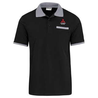MITSUBISHI MENS CALIBAR GOLF SHIRT