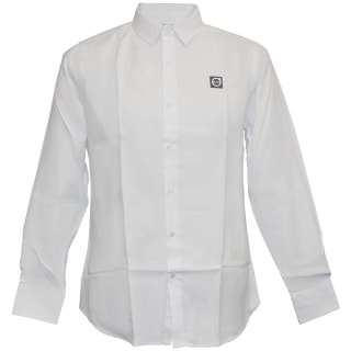 Volvo Mens White L/S Shirt