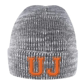 UJ VARSITY CUFFED BEANIE - GREY