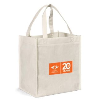 UJ GALA NON-WOVEN SHOPPER - NATURAL