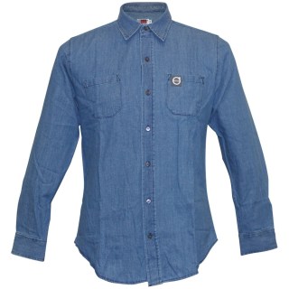 Volvo Mens US Basic Denim L/S Shirt