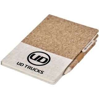 UD TRUCKS OKIYO CARDON CORK NOTEBOOK &amp; PENSET