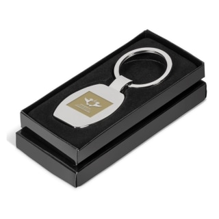 UJ NICKEL KEYHOLDER - SILVER